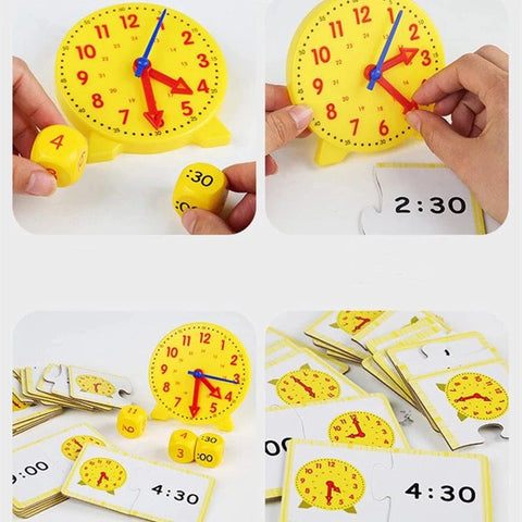Horloge Pour Apprendre l'Heure Montessori