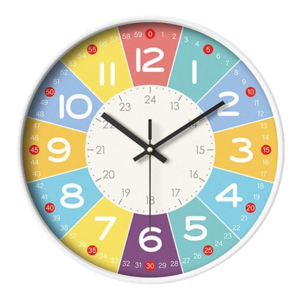 Horloge montessori 24h