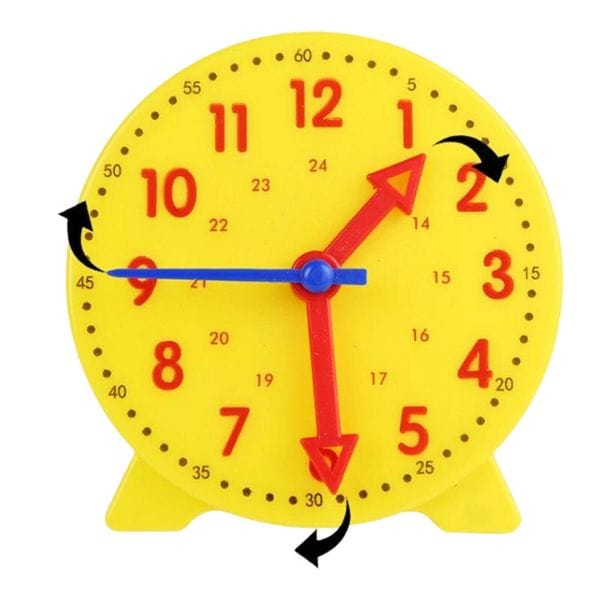 Horloge Pour Apprendre l'Heure Montessori