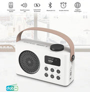 Radio Réveil Design DAB P9 Bluetooth