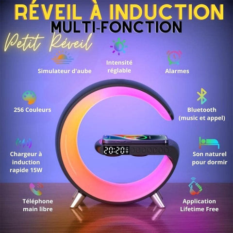 SmartLight™ Réveil Chargeur Induction