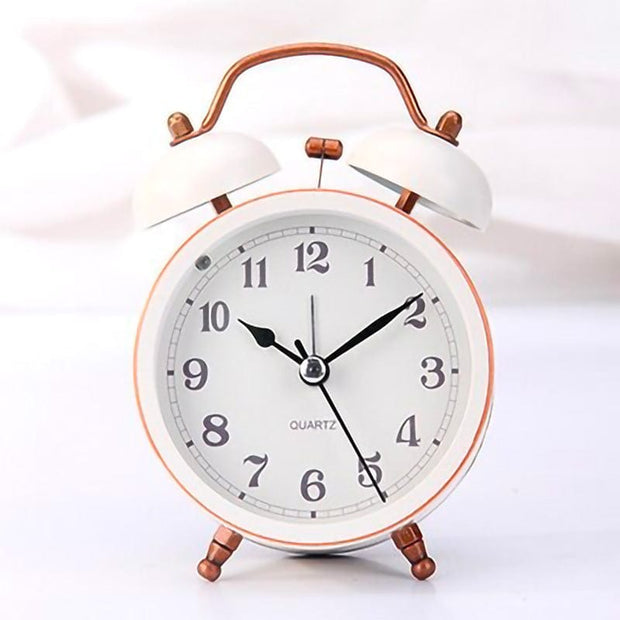 Réveil Vintage Horloge Métal
